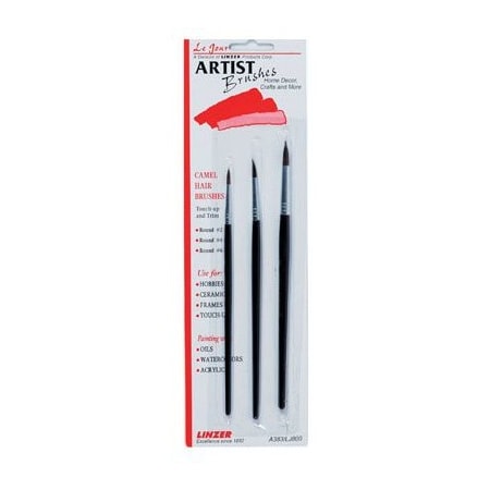 Linzer 3PCRND Artist Brush Set A383